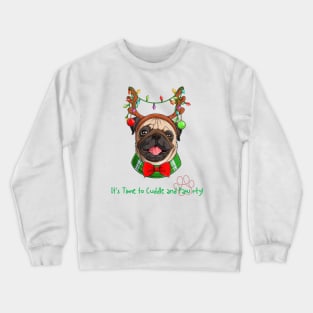 Pug christmas Crewneck Sweatshirt